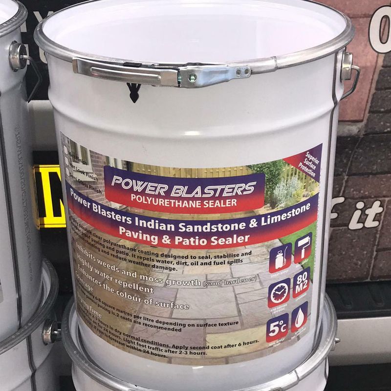 Power Blasters Indian Sandstone Limestone Sealer