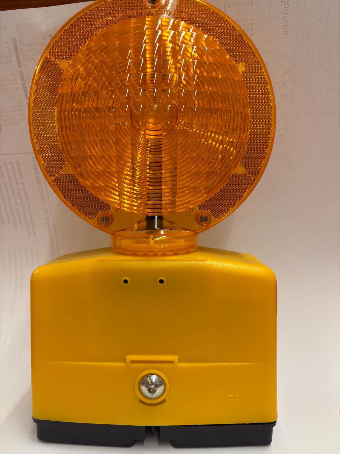 Baustellen Warnlichter
