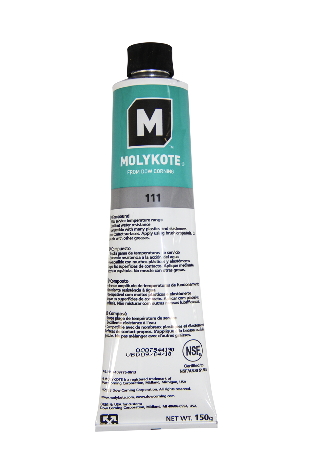 Lubricant, DC-111 Silicone 5.3, 150 g