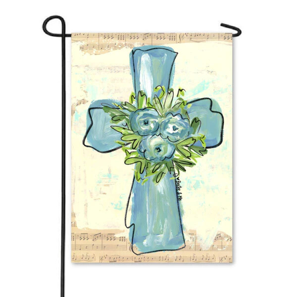 Garden Flag, Blue Cross