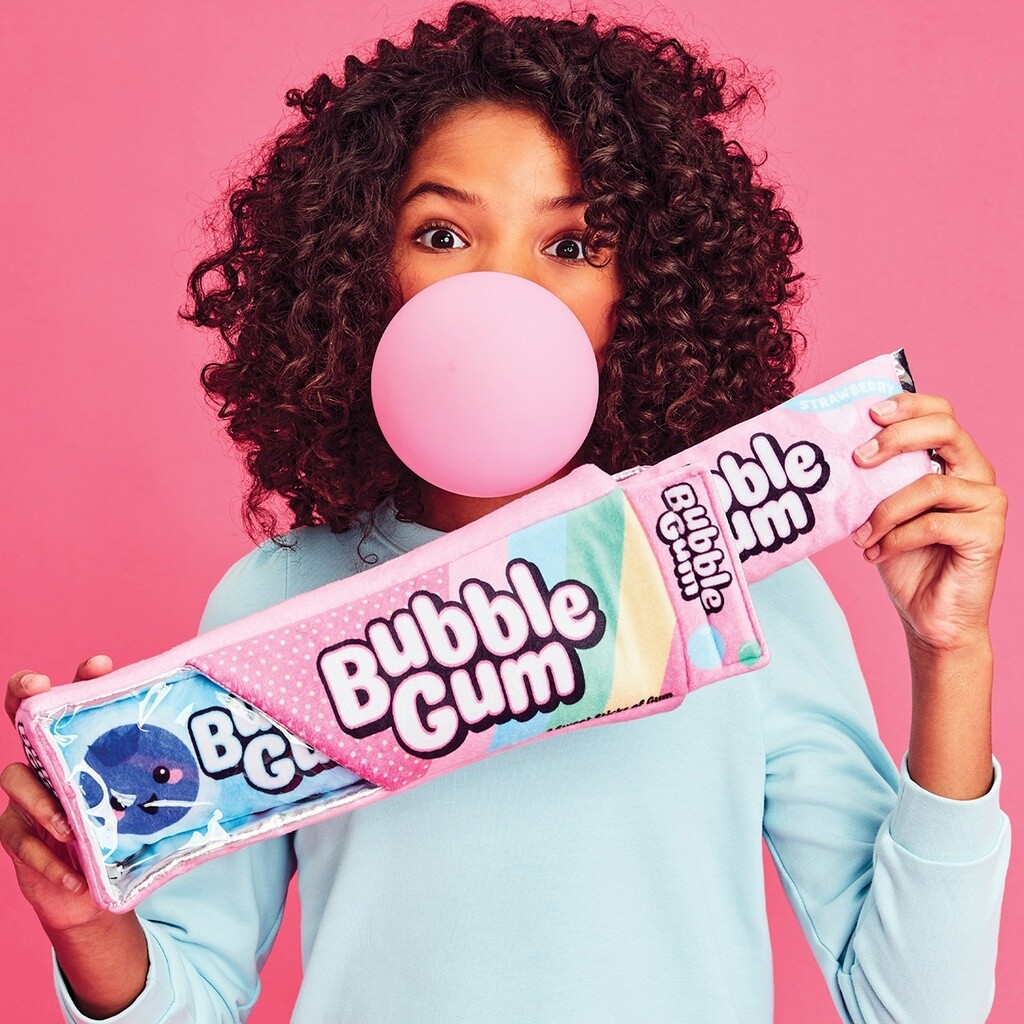 Bubblegum Packaging Bubblegum Scented Plush