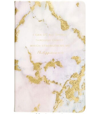 Christian Collection Bible Journal, Gilded Marble