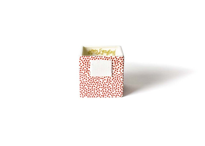 Mini Nesting Cube Small Red Dot