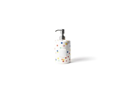 Mini Cylinder Soap Pump, Happy Dot