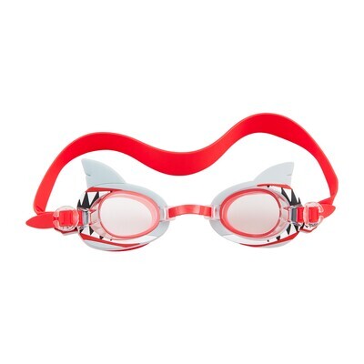 Red Shark Swim Goggles