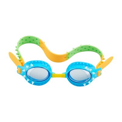Blue Lime Swim Goggles