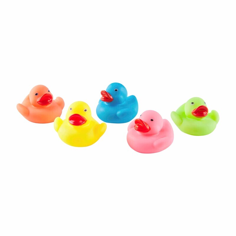 Light Up Rubber Duck Bath Toys