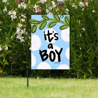 Garden Flag, It&#39;s A Boy