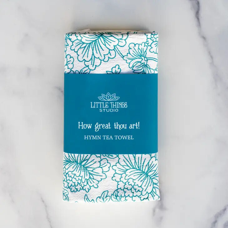 Hymn Tea Towel, How Great Thou Art