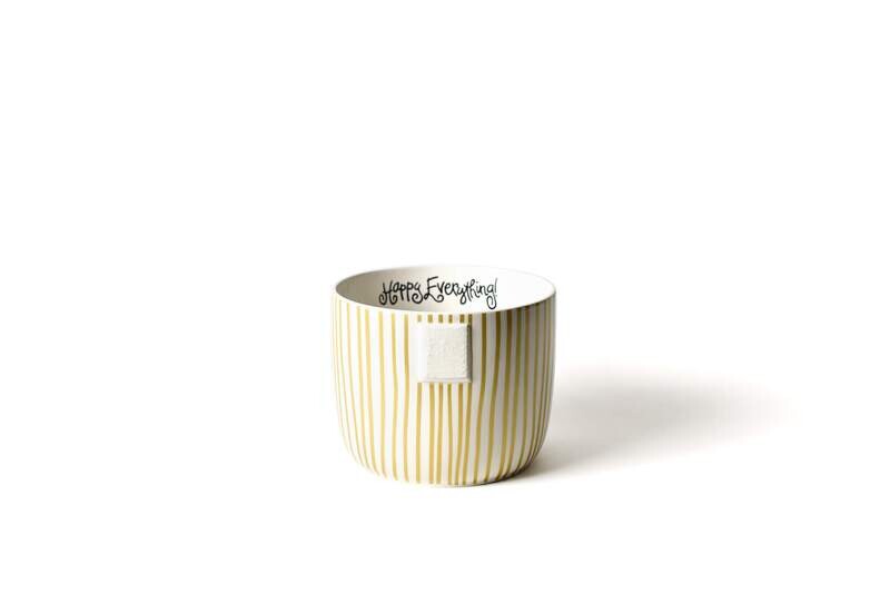 Mini Bowl Gold Stripe