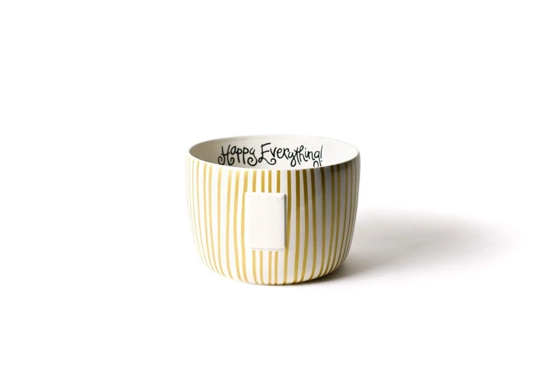 Big Bowl Gold Stripe