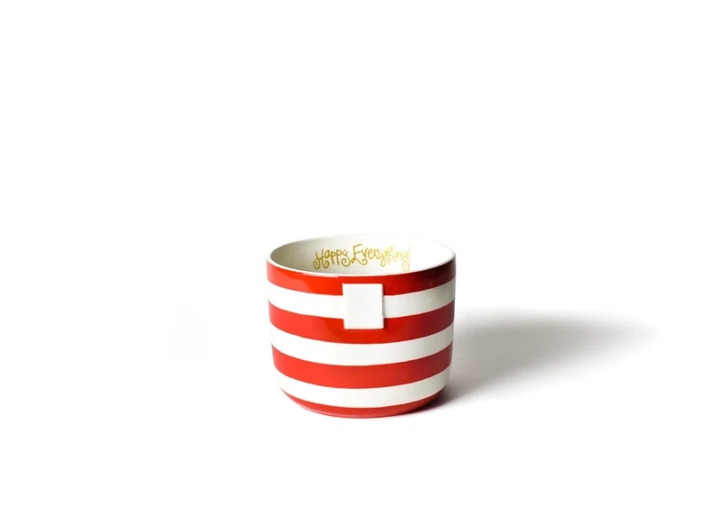 Mini Bowl Red Stripe