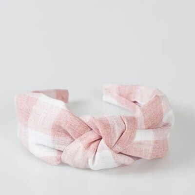 Phoebe Knot Headband - Pink