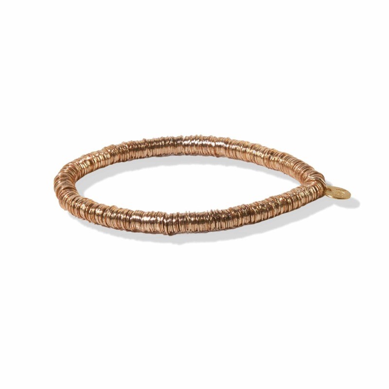 Grace Solid Stretch Gold Bracelet