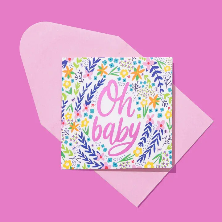 Enclosure Card - Oh Baby