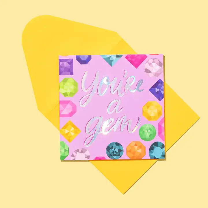 Enclosure Card - You&#39;re A Gem