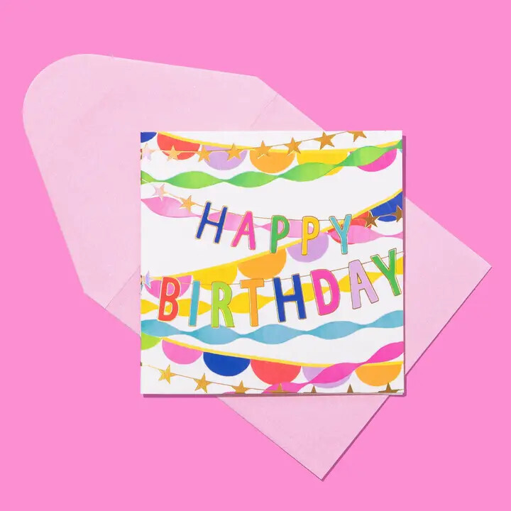 Enclosure Card - Birthday Stars