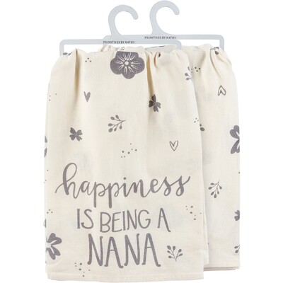 Kitchen Towel, Happiness is Being a Nana