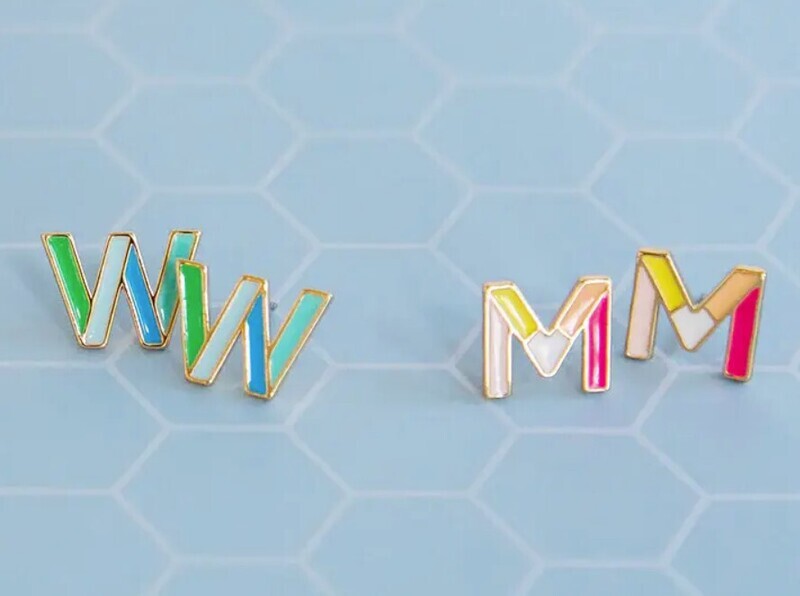 Olivia Initial Earrings