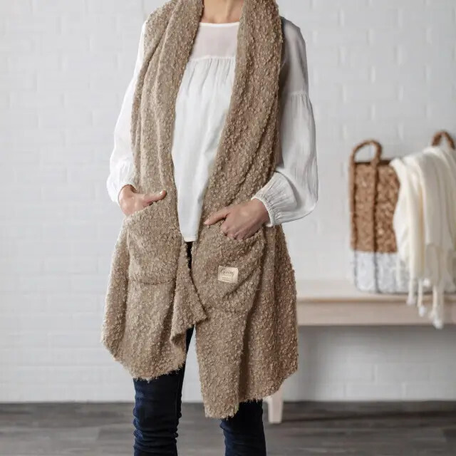 Giving Shawl Camel