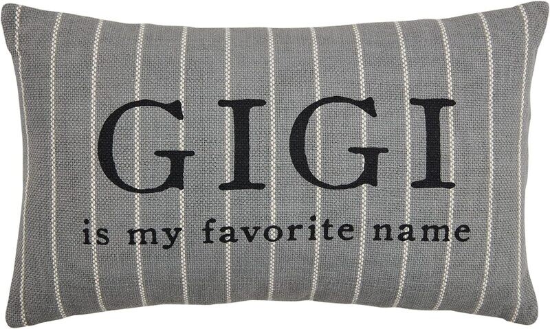 Gigi Striped Grandma Pillow