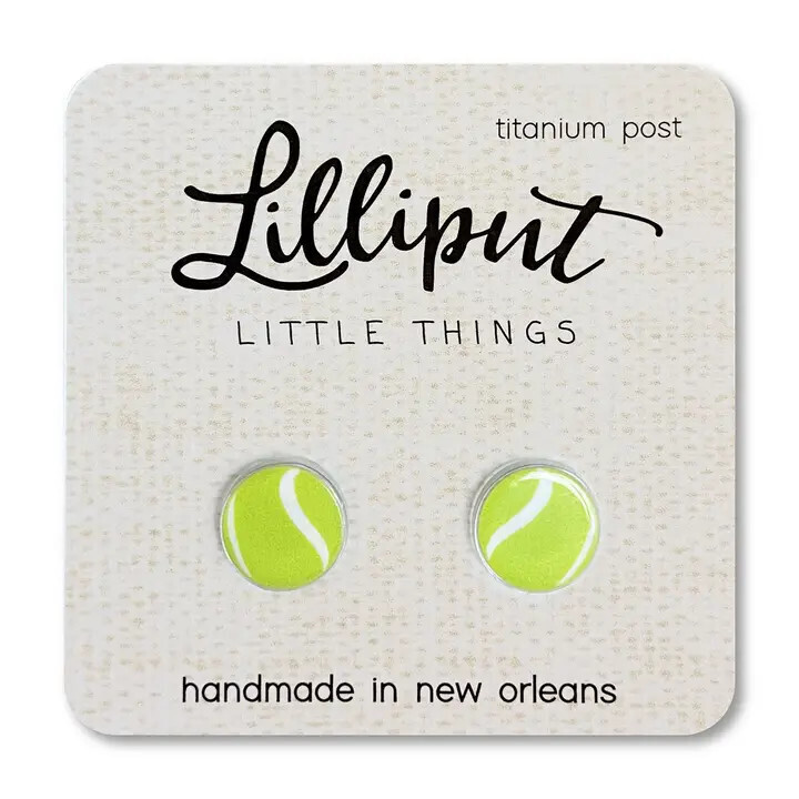 Tennis Ball Earrings
