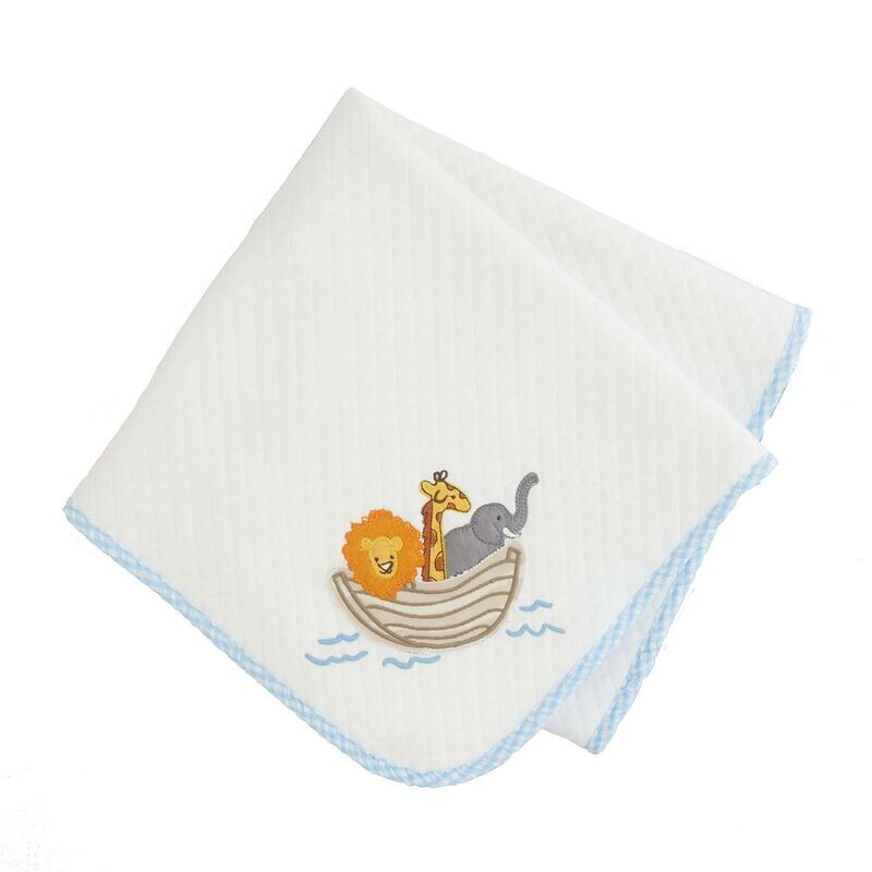 Noah’s Ark Quilted Blanket