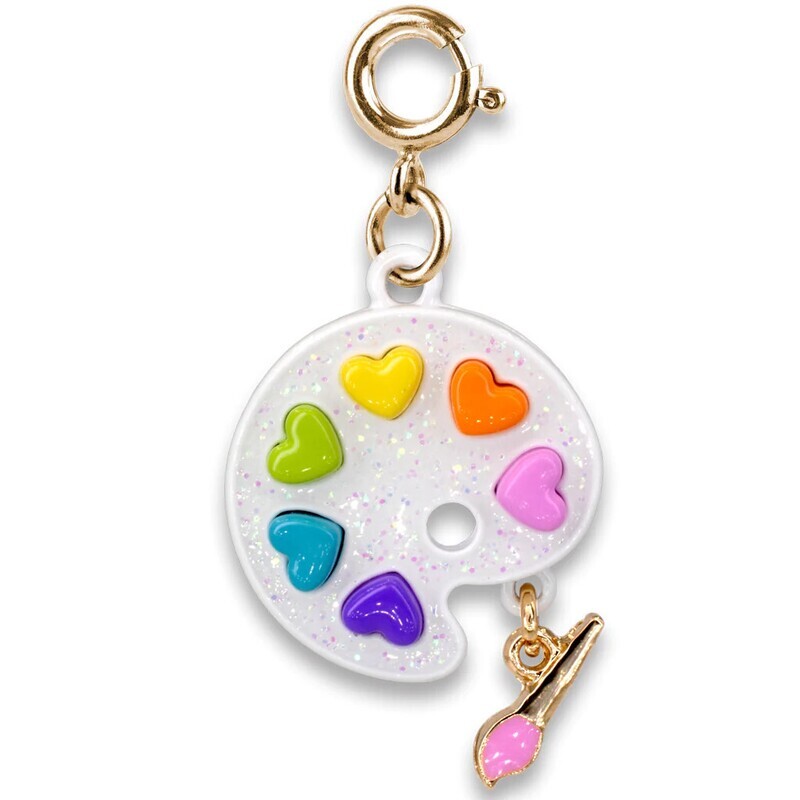 Gold Paint Pallet Charm