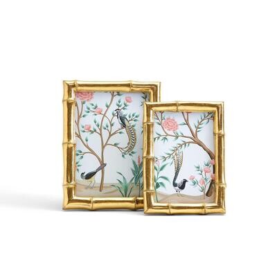 Gold Bamboo Picture Frame 4X6