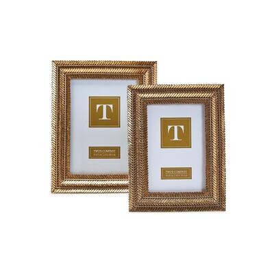 Gold Fern Picture Frame, 5X7