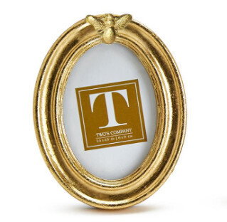 Golden Bee Photo Frame, Oval