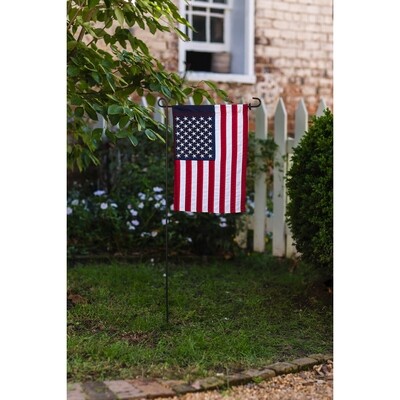 American Flag Garden Applique Flag