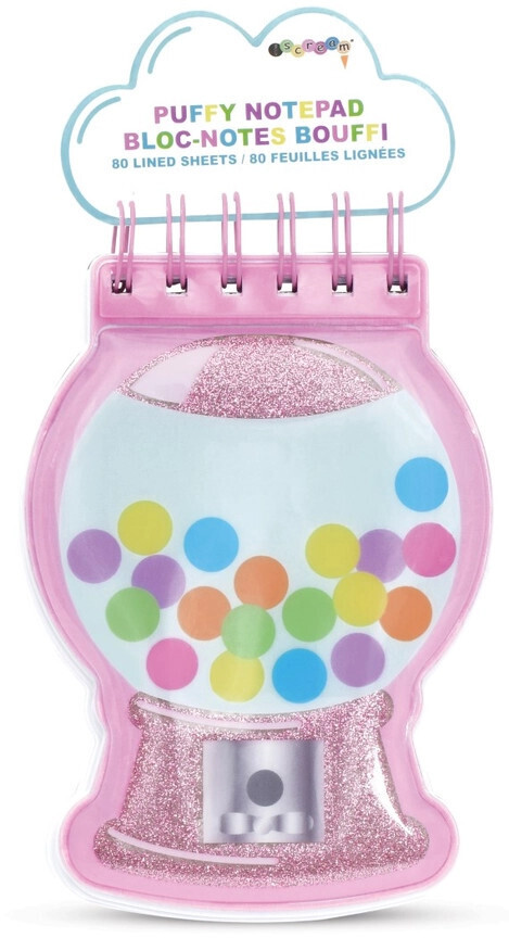 Puffy Notepad, Gumball Machine