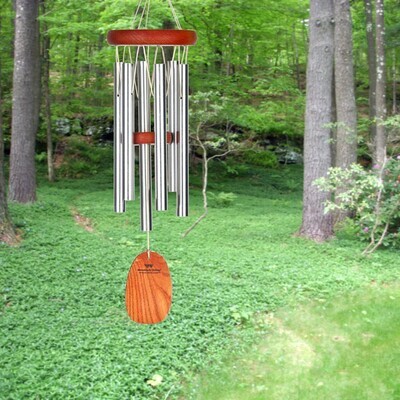 Wind Chime Amazing Grace Small, Silver