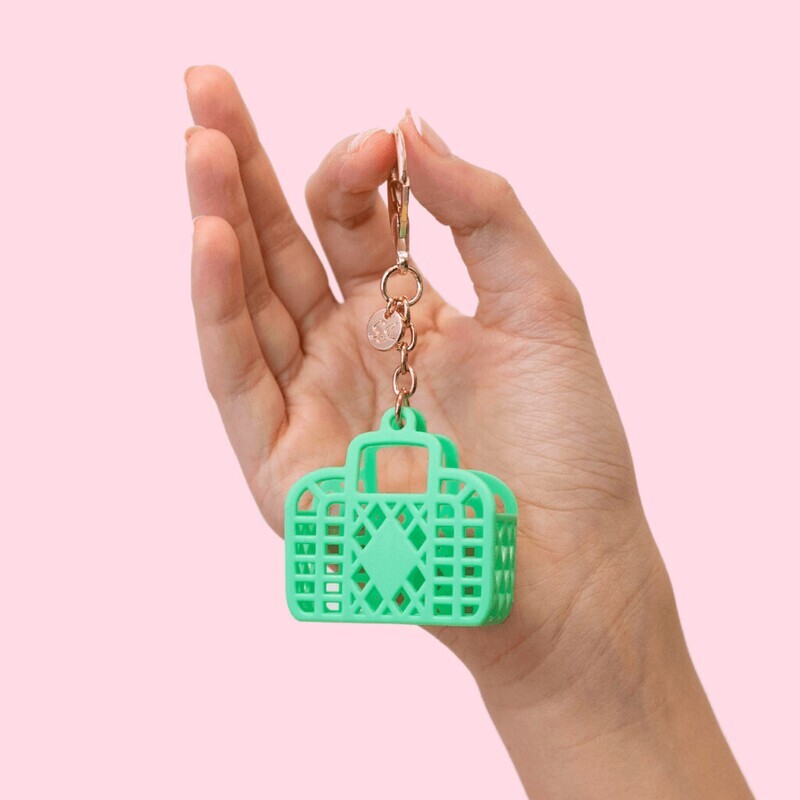 Itty Bitty Bag Charm, Retro