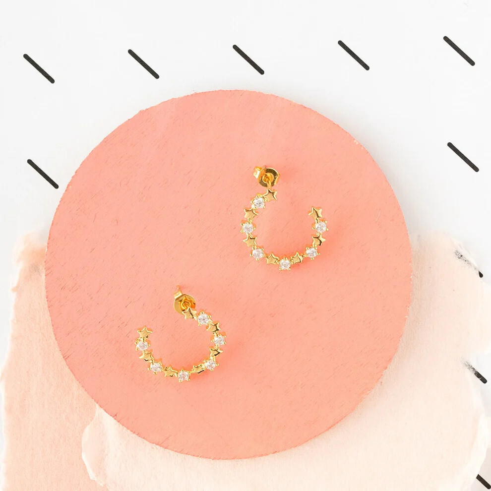 Milky Way Post Earring