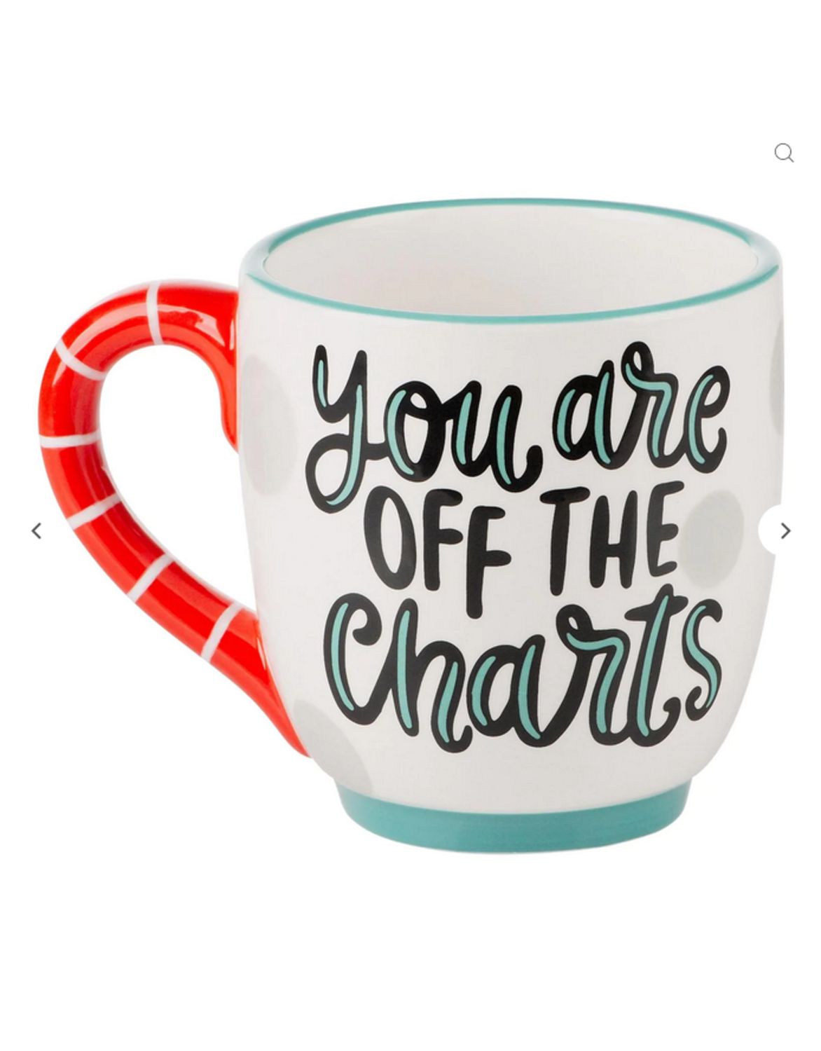 You Are Off The Charts Mug
