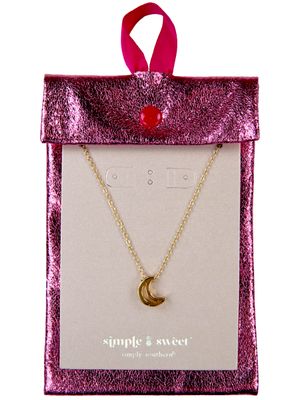 Dainty Necklace, Moon