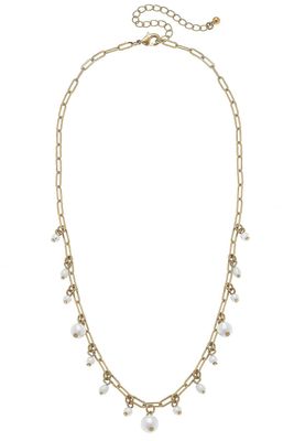 Audrey Pearl Drip Necklace