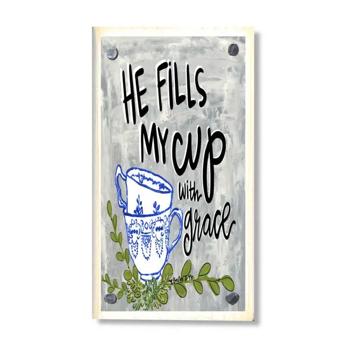Happy Block, He Fills My Cup