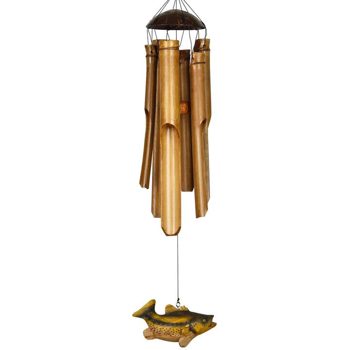 Wind Chime, Half Coconut Chime Bass Fish
