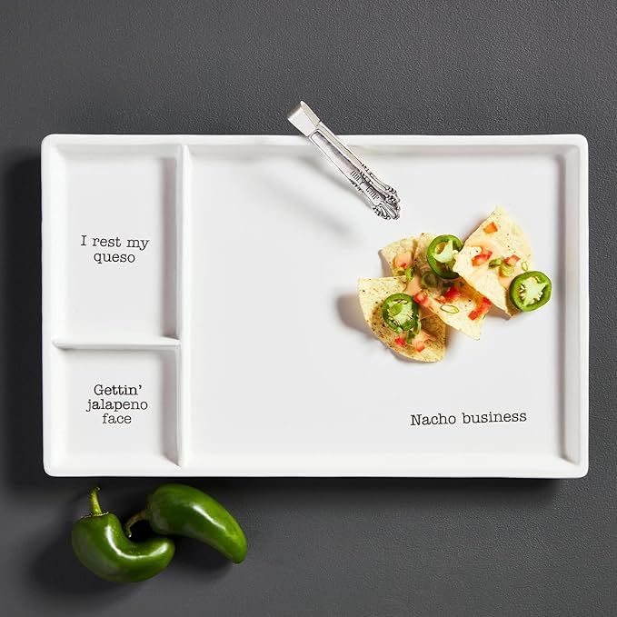 Sectioned Nacho Platter Set