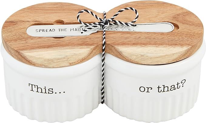 Circa Double Tidbit Lid &amp; Spreader