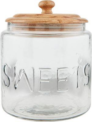 Glass Sweets Jar