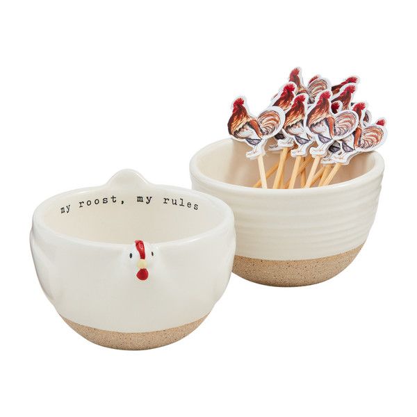 Chicken Farm Tidbit Cups