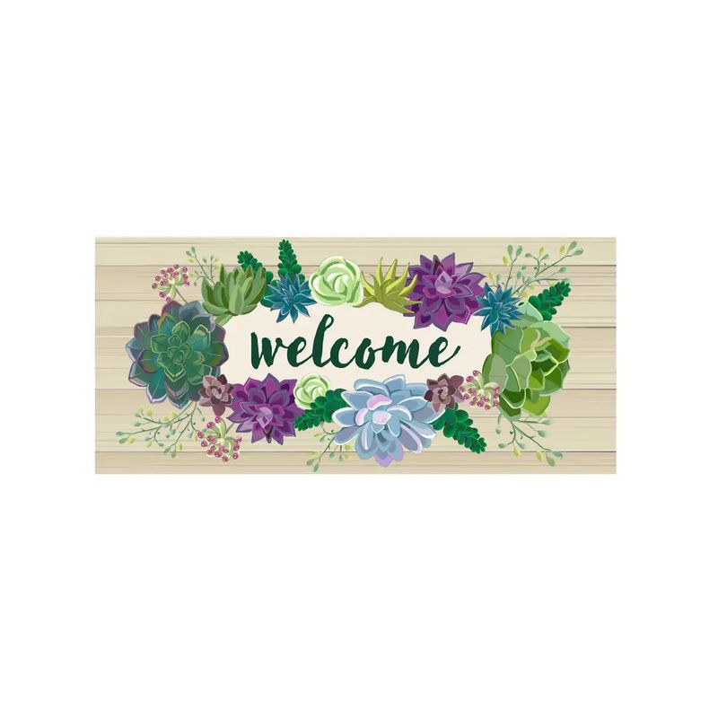 Succulent Welcome Switch Mat