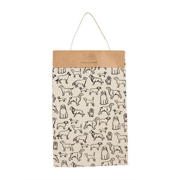 Patterned Dog Towel
