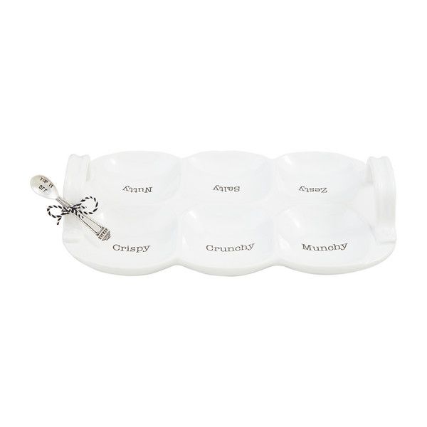 Circa Ceramic Snack Tray Set