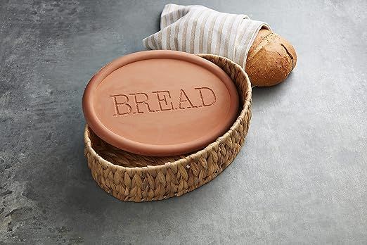 Terracotta Bread Warming Set
