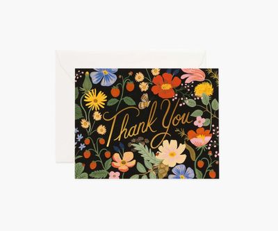 Thank You Cards Boxed Set, Strawberry Fields